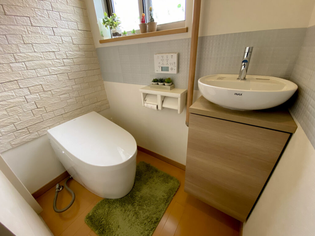 洗面所つきのお手洗い